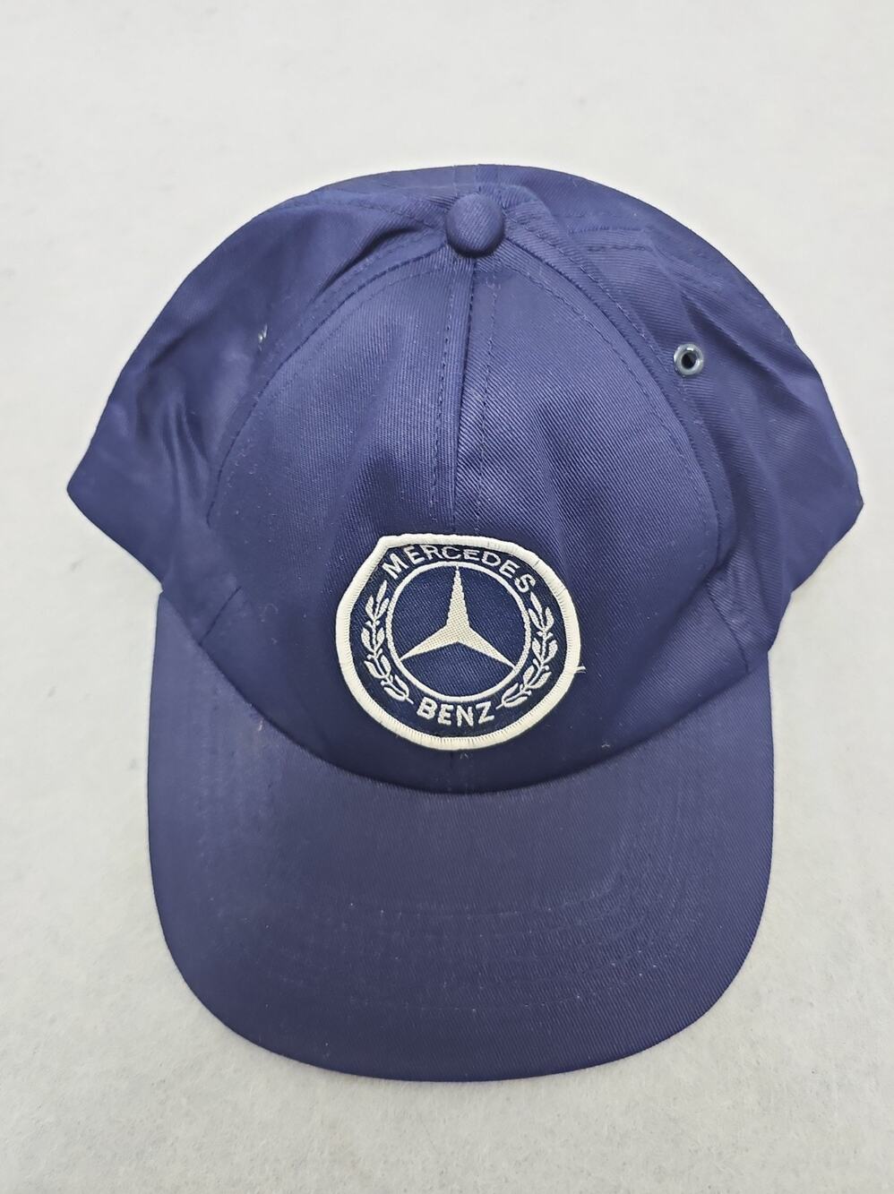 Vintage Mercedes Benz Auto Original Patch Trucker Hat Strapback Dad Cap Germany